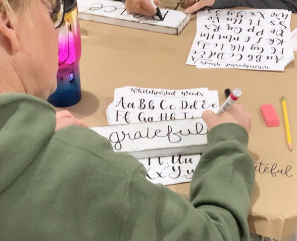 In-Person Hand Lettering Class - TBD!