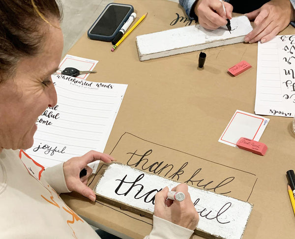 In-Person Hand Lettering Class - TBD!