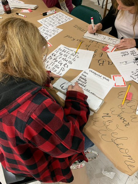 In-Person Hand Lettering Class - TBD!