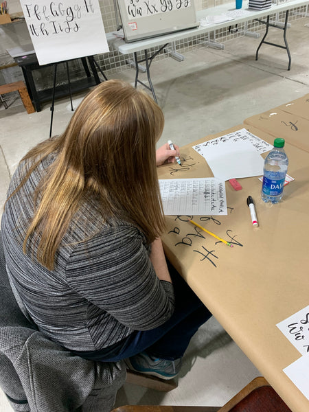 In-Person Hand Lettering Class - TBD!