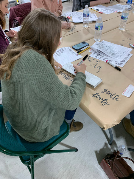 In-Person Hand Lettering Class - TBD!