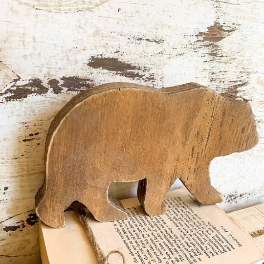 Bear Cutout - Customizable