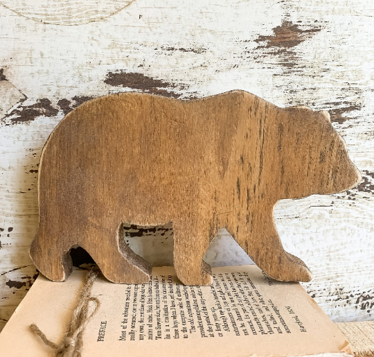 Bear Cutout - Customizable
