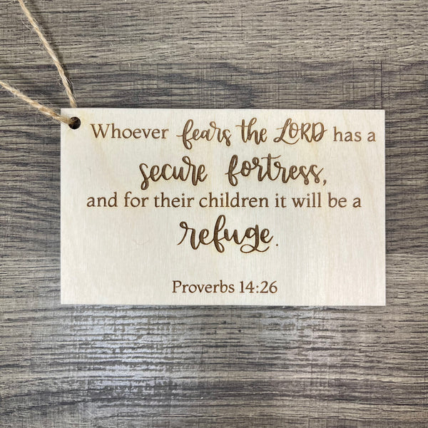 Children are Blessings - 5 Engraved Scripture Cards