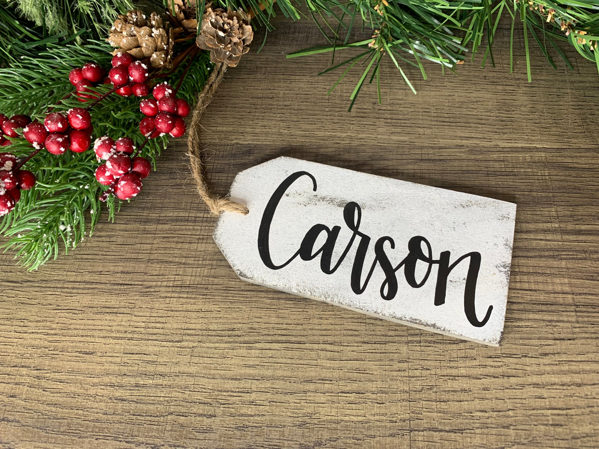Stocking Tag - Customizable With Name