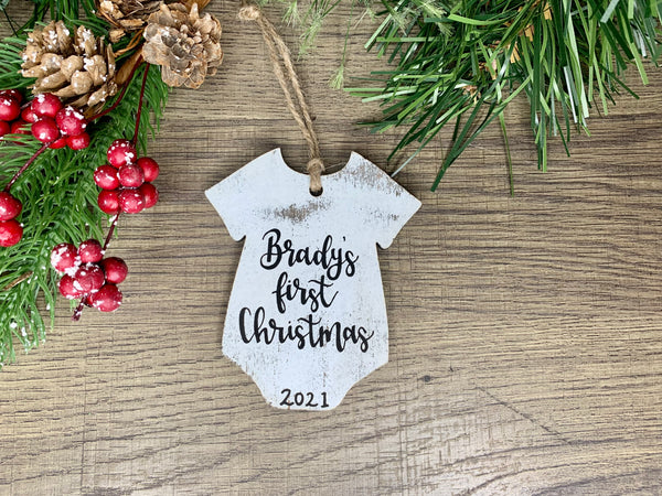 Ornament - Baby Onesie Customizable