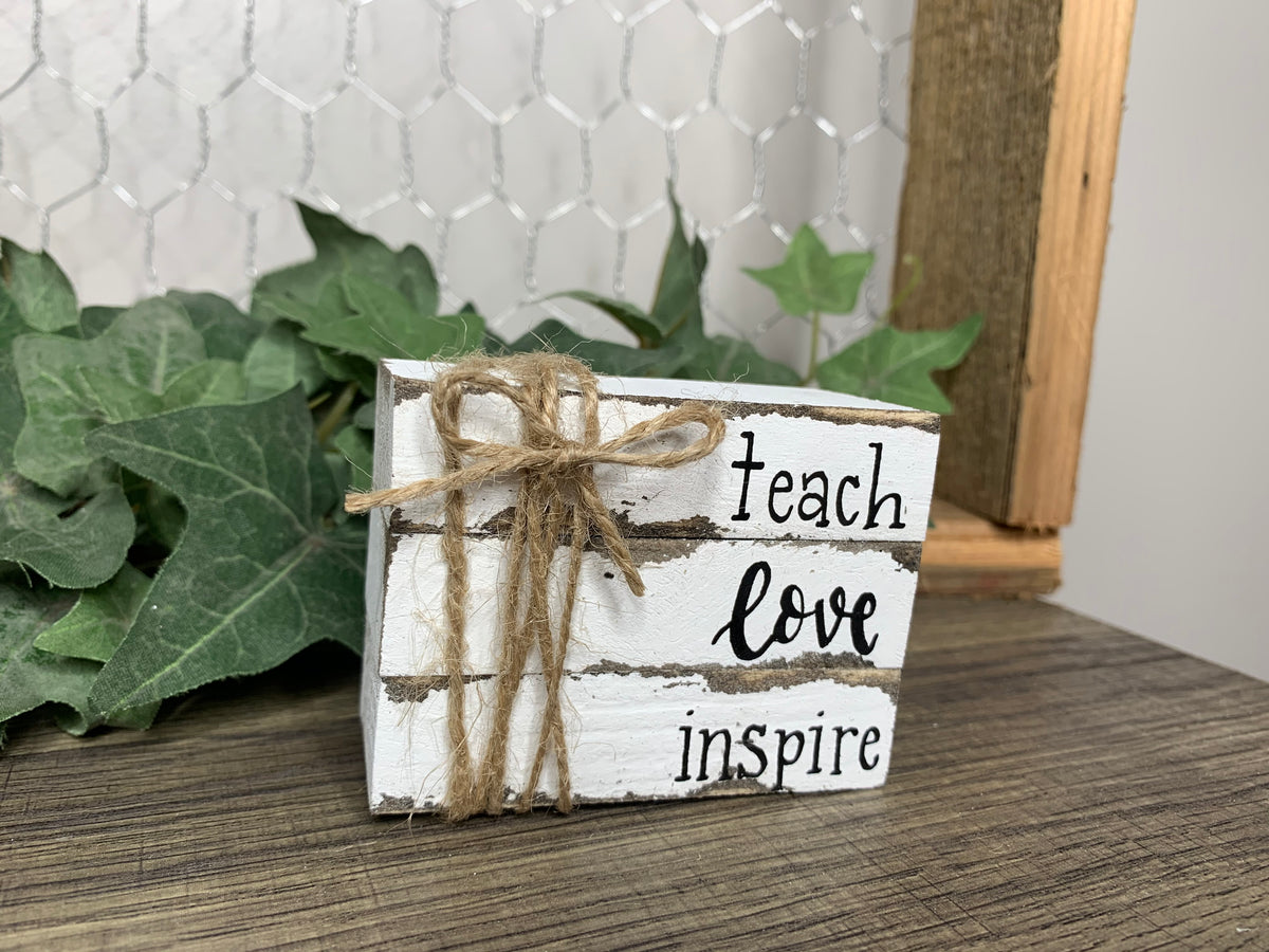 Book Stack - Teach Love Inspire – Wholehearted Woods