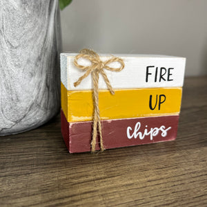 Book Stack - Fire Up Chips