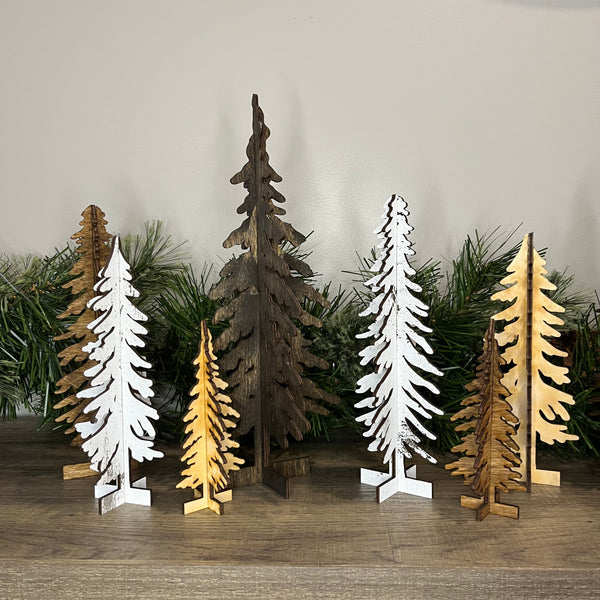 3D Pine Trees