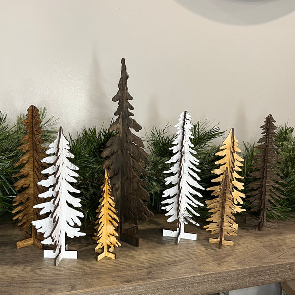 3D Pine Trees